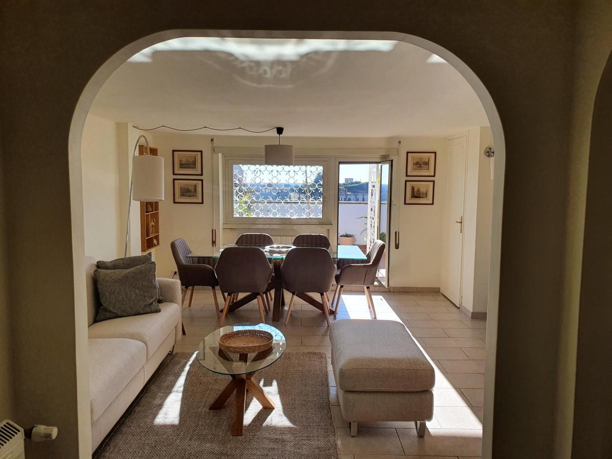 Appartamento "La Terrazza Di Giacinta" Rome Exterior photo