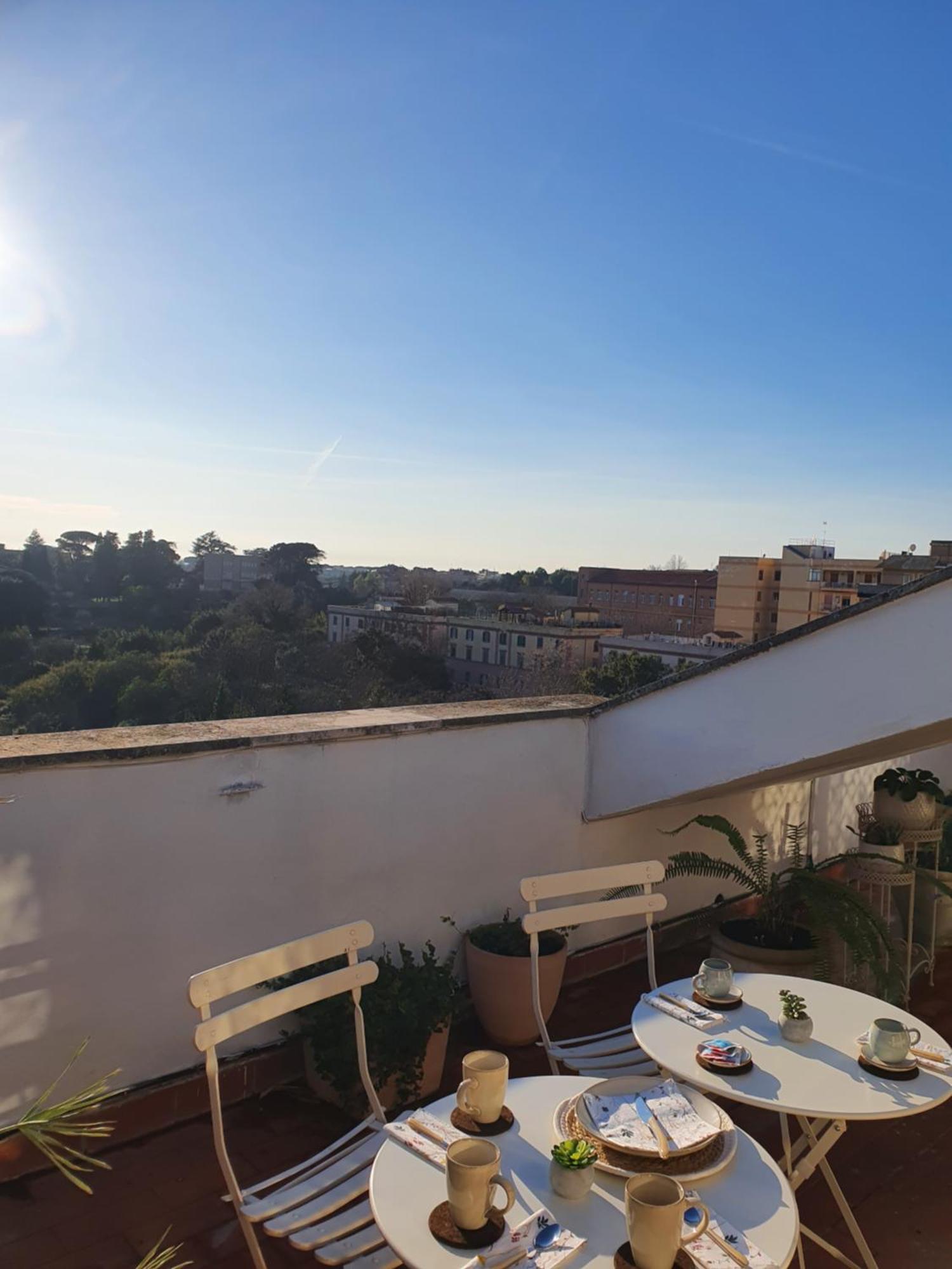 Appartamento "La Terrazza Di Giacinta" Rome Exterior photo