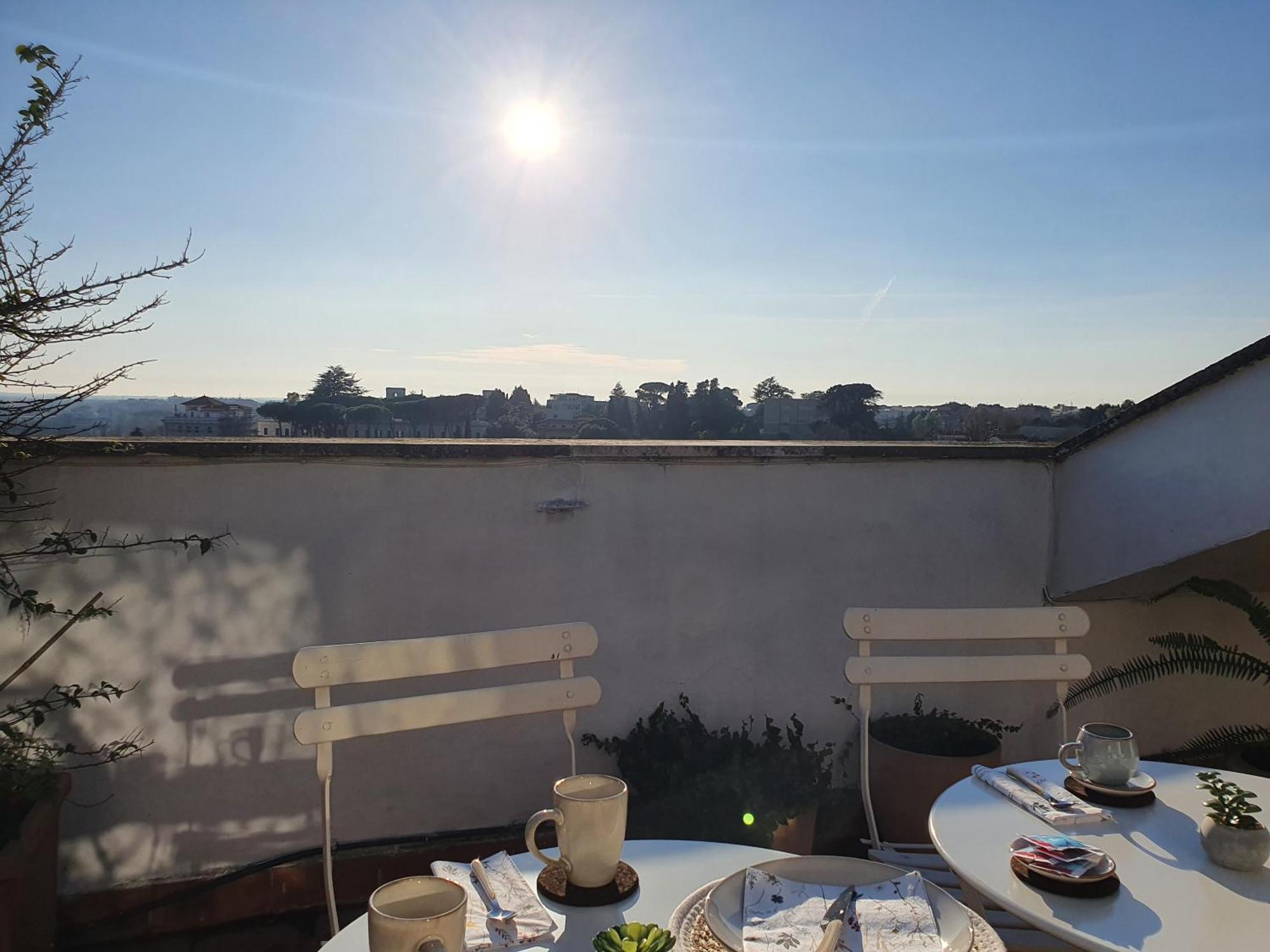 Appartamento "La Terrazza Di Giacinta" Rome Exterior photo